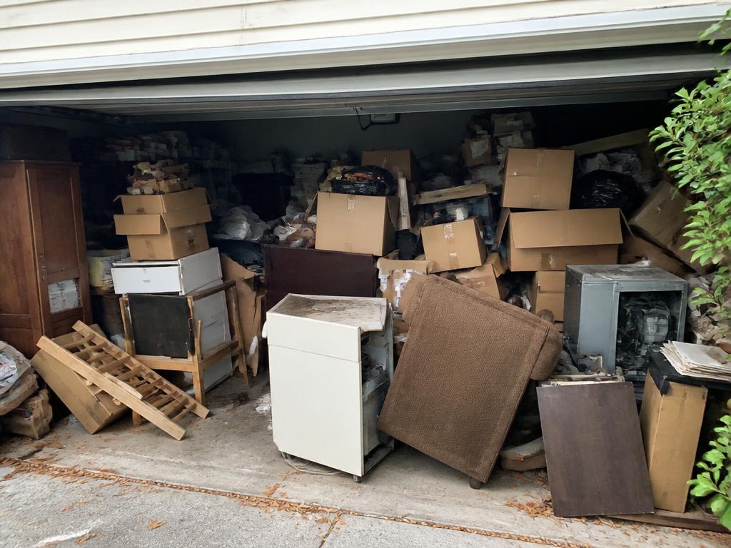 Garage Cleanout before
